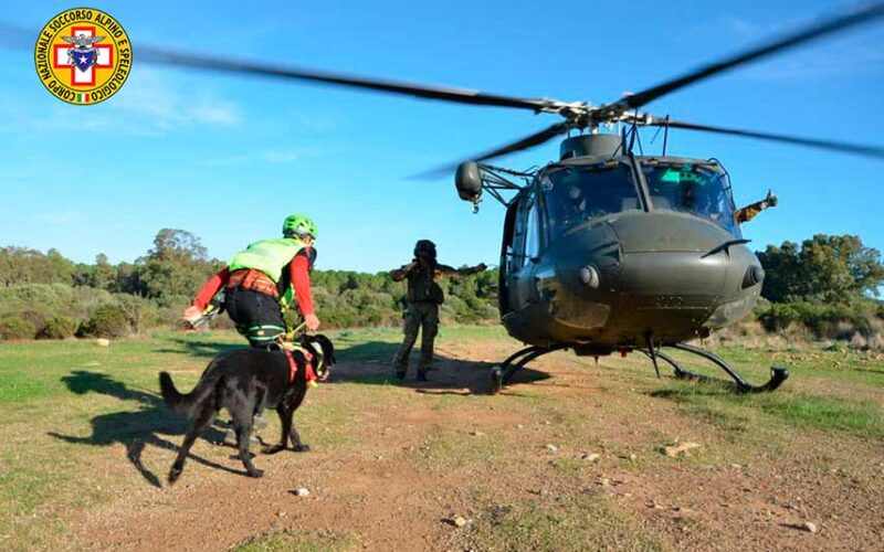 Siliqua operazione soccorso alpino ed Esercito