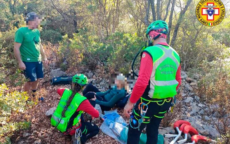 Soccorso escursionista a Baunei