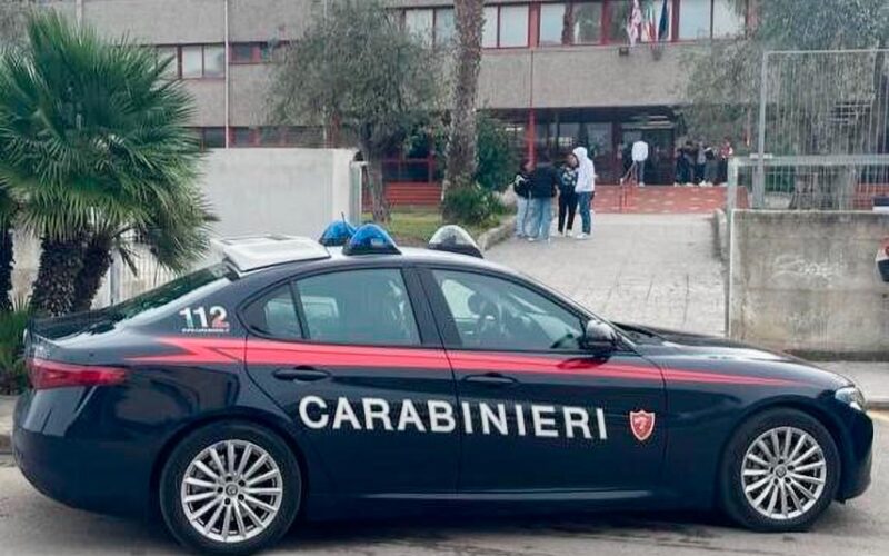 Carabinieri Alghero furto liceo Fermi