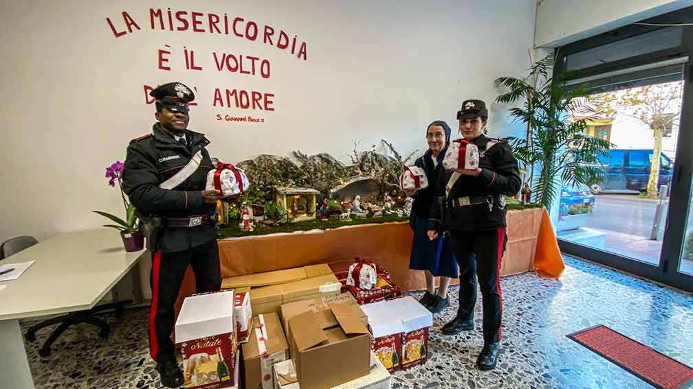 Carabinieri Nuoro Caritas