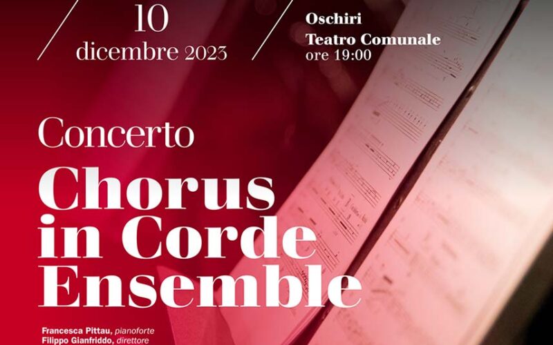 Concerto Oschiri Chorus in Corde Ensamble