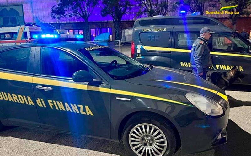 Controlli antidroga Guardia di Finanza Cagliari