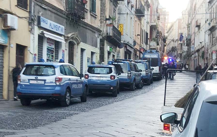 Controllo centro storico Sassari