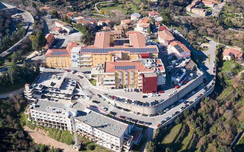 Panoramica ospedale Lanusei