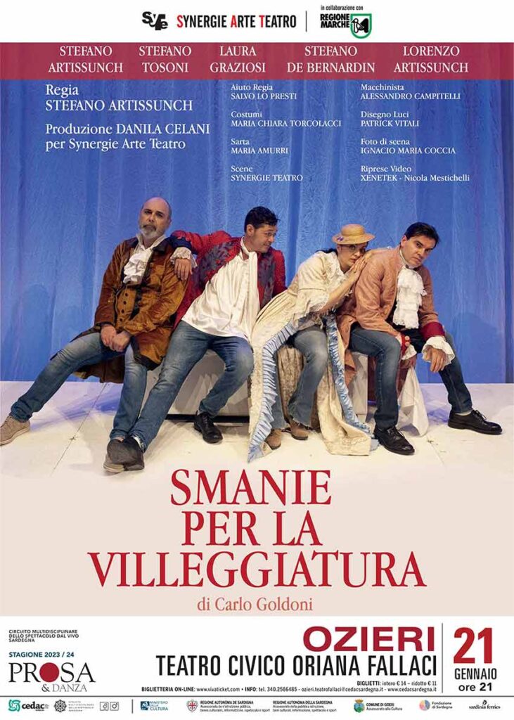 Ozieri, al via la stagione di prosa e danza al teatro "Fallaci" 3 Teatro civico SMANIE Ozieri