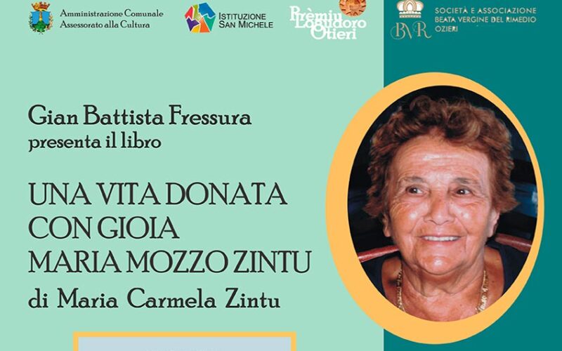 libro Maria Mozzo Zintu