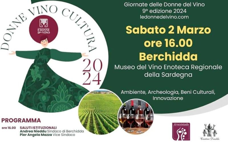 Donne vino cultura a Berchidda