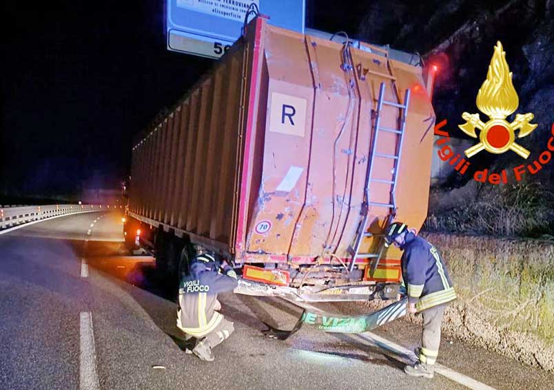 Incidente Tir Statale 131