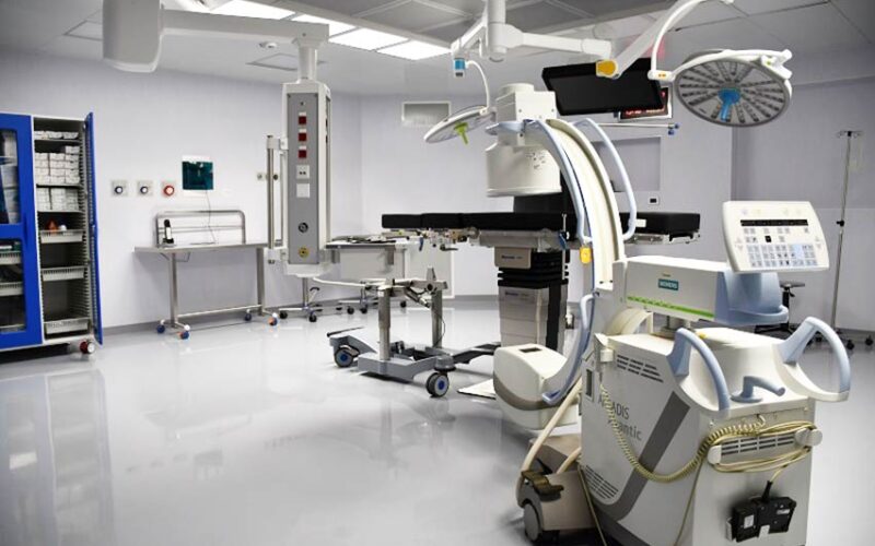 Nuova sala operatoria ospedale Marino di Alghero