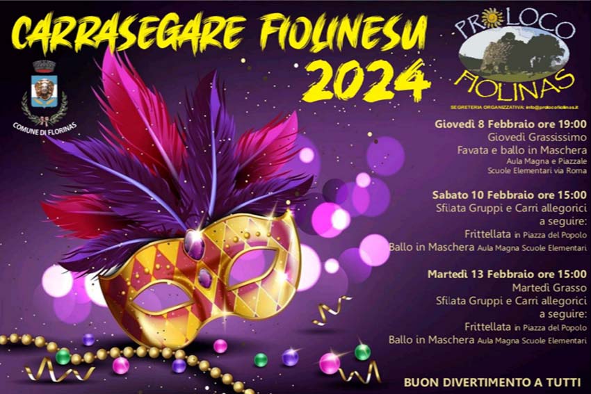 Programma Carnevale Florinas