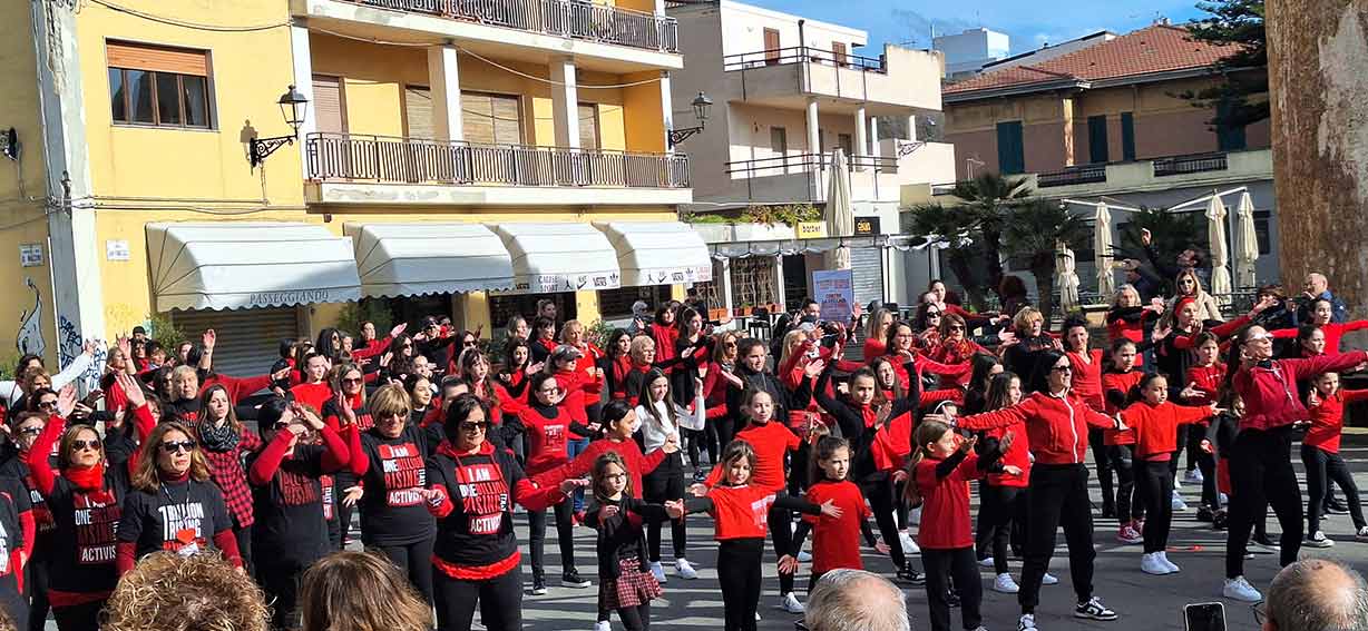 Alghero contro violenza delle donne One Billion Rising