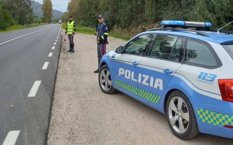 Polizia Stradale posto di blocco