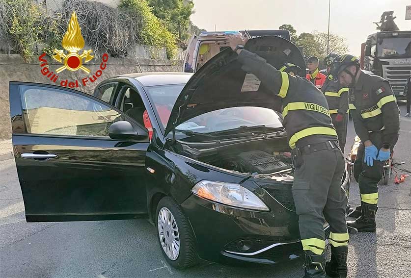 Incidente via Roma Ozieri