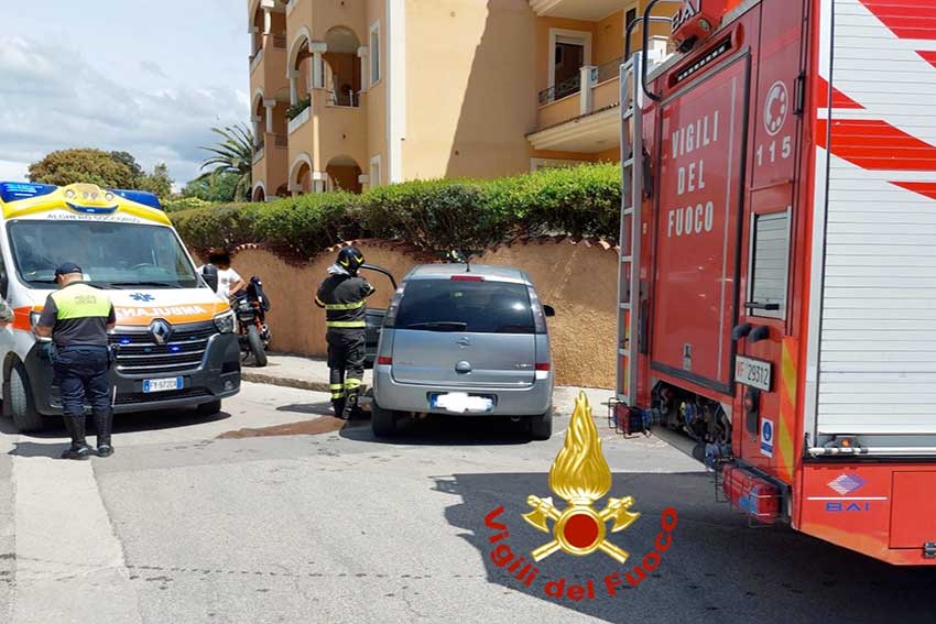 Incidente Alghero via Liguria