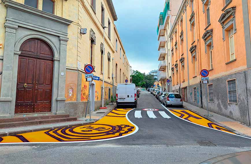 Restyling Viale Italia Sassari