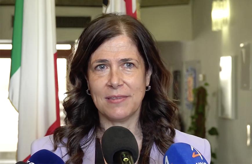 «Dimissioni? Solo se non avessi la fiducia dei sardi». Todde decisa a continuare il suo mandato 1 ALESSANDRA TODDE 2