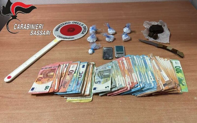 Arresto Olbia spaccio droga
