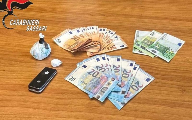 Arresto Sassari giovane spaccio