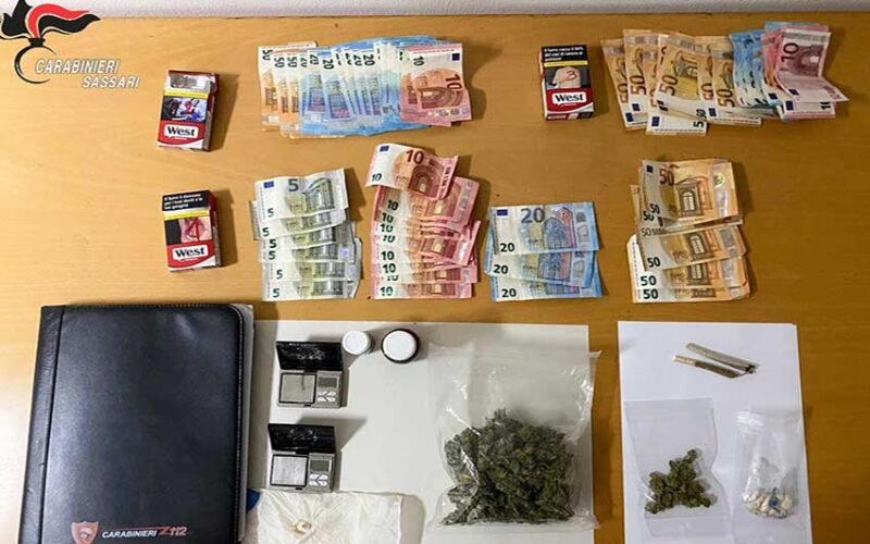 Arresto per droga ad Alghero