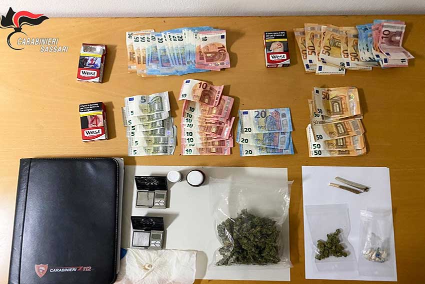 Arresto per droga ad Alghero
