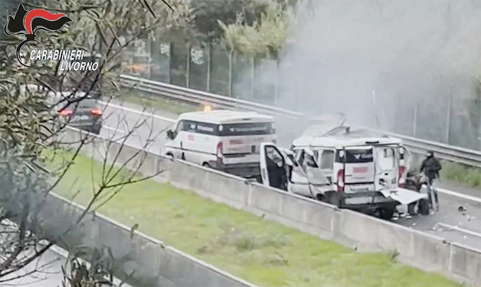 Assalto al portavalori sull'Aurelia, arrestate 11 persone 1 Assalto portavalori Aurelia