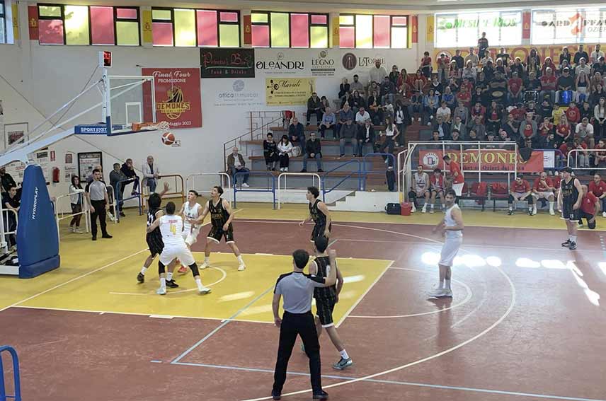 Svanisce al PalaMurratzu il sogno promozione per la Demones Basket Ozieri 1 Demones Basket Ozieri