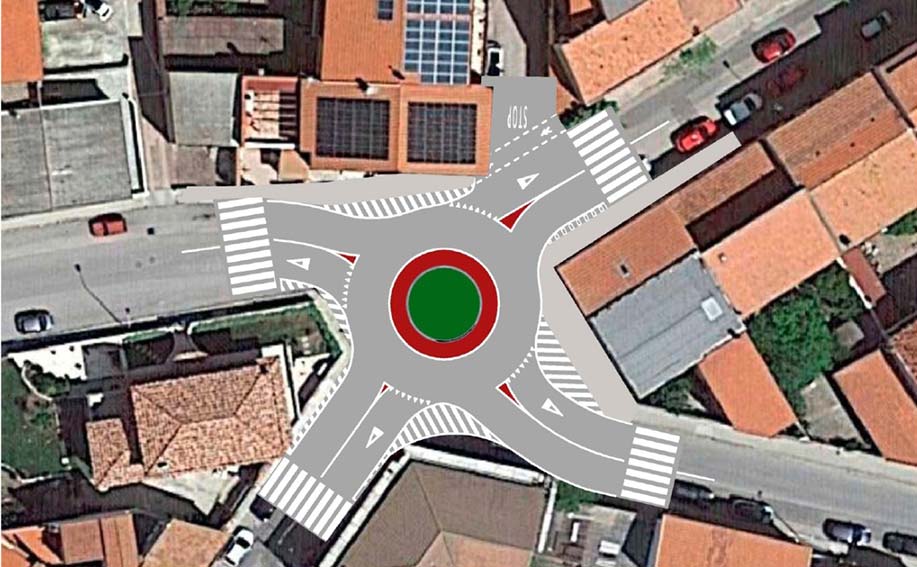 Ploaghe, al via i lavori di riqualificazione delle strade urbane 1 Lavori viabilita Ploaghe