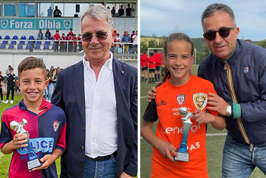 Al Trofeo Città di Olbia & Golfo Aranci vincono l'Alghero Cagliari, il Chisola e il Milan 3 Nizzi e Balata
