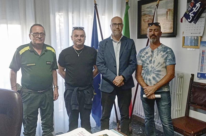 Ozieri, la Compagnia Barracellare rafforza l'organico con due nuovi agenti 1 Nuovi barracelli Ozieri