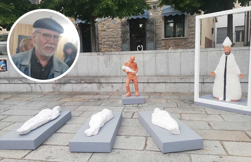Il genocidio a Gaza e la speranza di pace nell'opera del nuorese Pietro Costa 1 Opera Pietro Costa Nuoro genogidio a Gaza 1