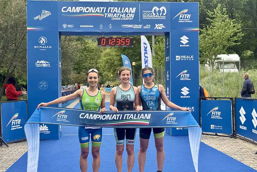 Al Triathlon Gennargentu di Gavoi brillano Davide Catalano e Noemi Bogiatto 5 Serena Bratti Triathlon Gennargentu