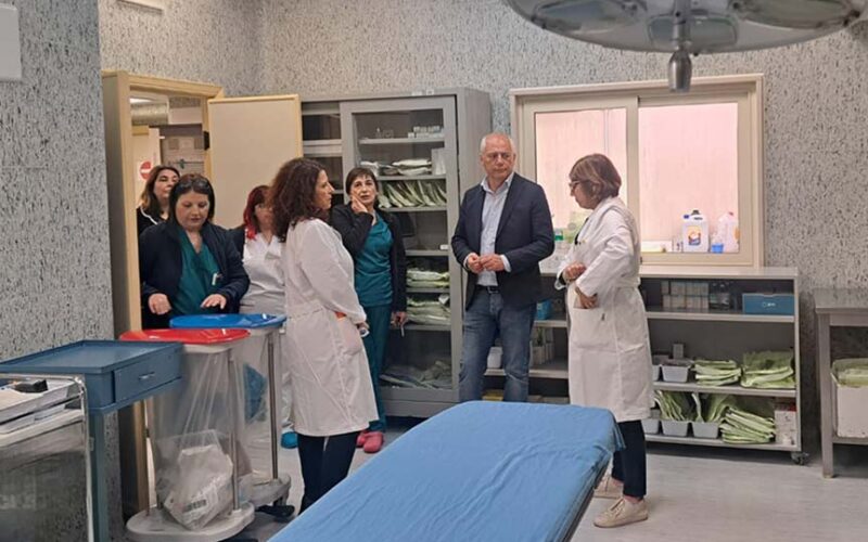 Visita del commisario Asl Sassari ospedale Ozieri