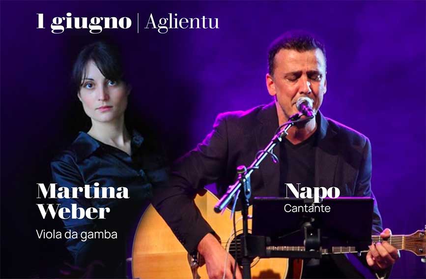 Aglientu inaugura la fonte Antica con un tributo musicale a Fabrizio De Andrè 2 Weber e Napo