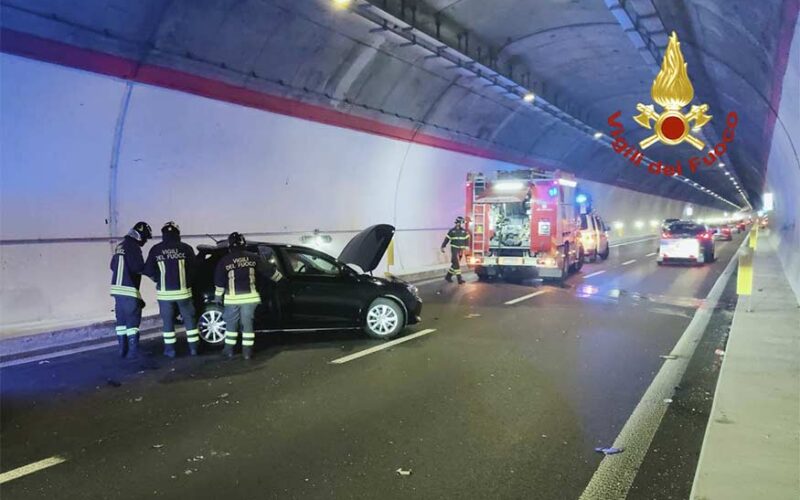 incidente San teodoro galleria Li Cuponeddi