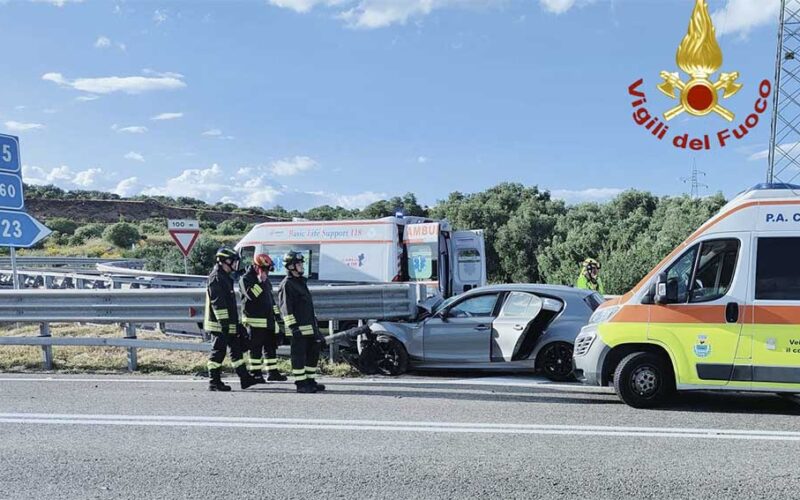 incidente ss 131 San Teodoro