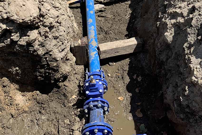 Lavori Abbanoa, lunedì a Ozieri diverse vie senz'acqua 1 Abbanoa tubi