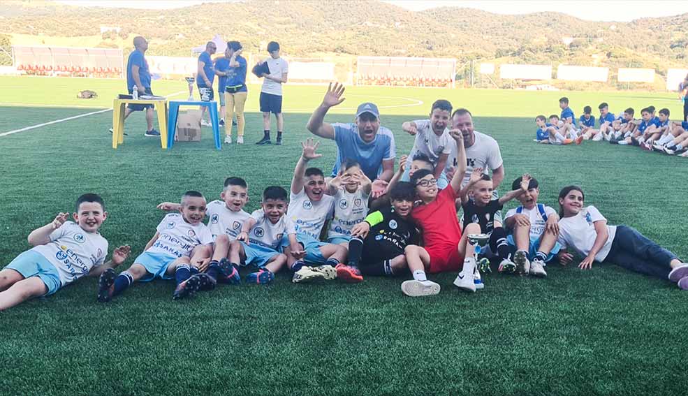 Ozieri. Correttezza, impegno e amicizia nel 5° Memorial "Tonio Farris" di calcio giovanile 2 Budduso vincitrice categoria MICRO