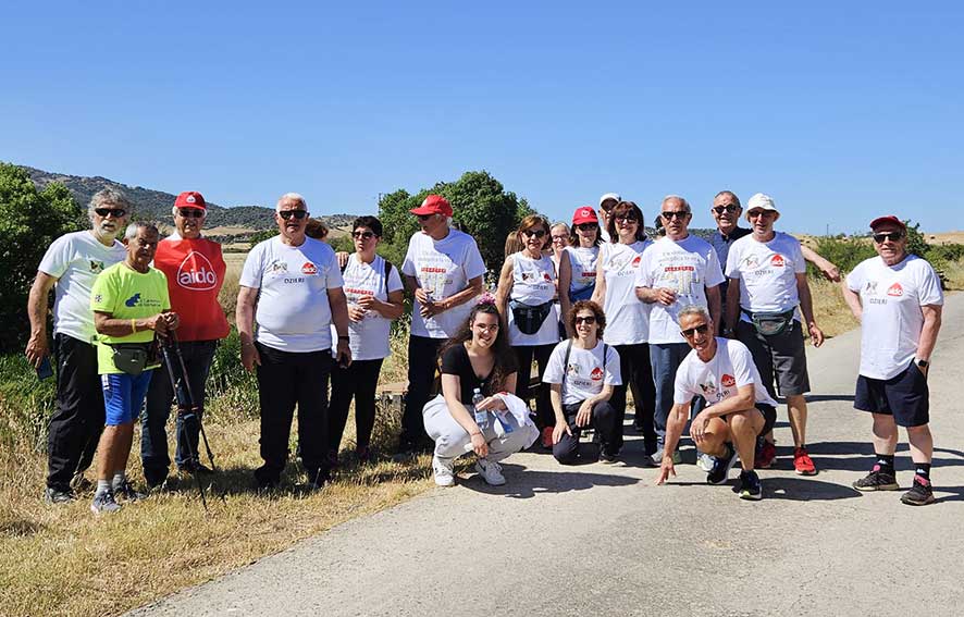Ozieri. Successo per "Cammina con noi", l'appuntamento Aido-Admo per promuovere la donazione 3 Cammina con noi 2025 aido Admo 2025