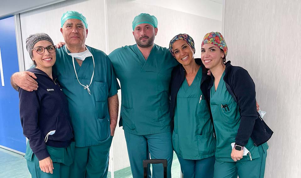 Sassari, doppio prelievo di organi all’Aou da due diversi donatori 2 Equipe Aou Terapia intensiva