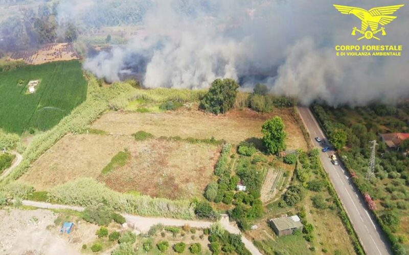 Incendio Tortoli