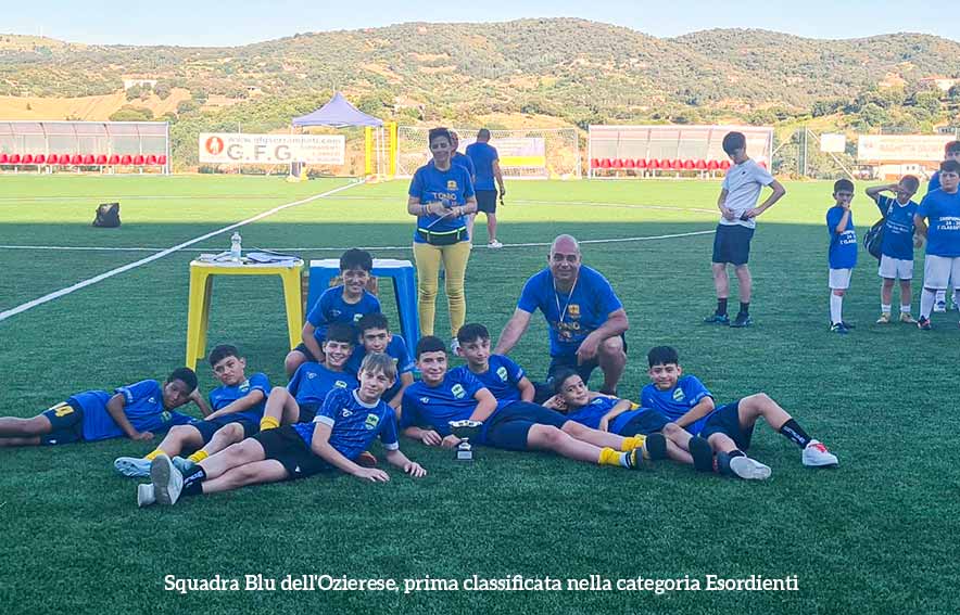 Ozieri. Correttezza, impegno e amicizia nel 5° Memorial "Tonio Farris" di calcio giovanile 1 Ozierese Memorial Tonio Farris