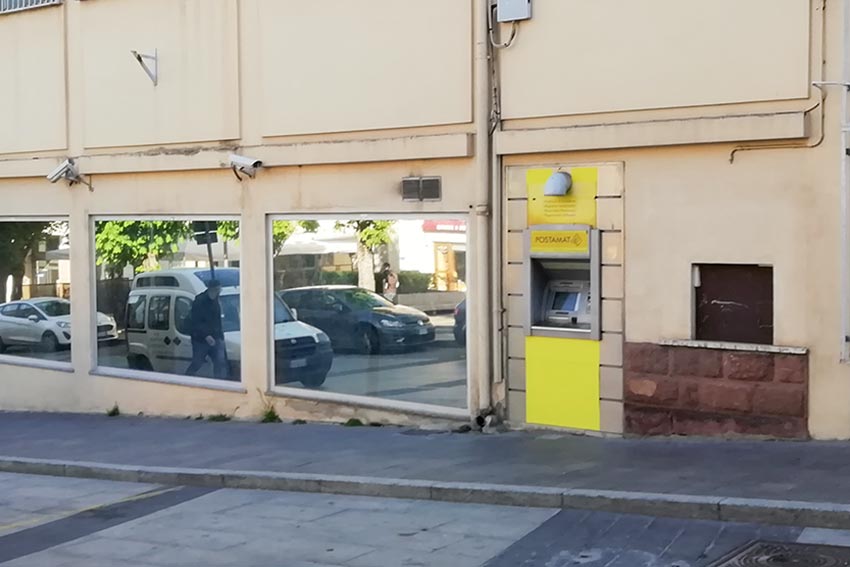 Ozieri, in arrivo il nuovo Atm Postamat nell'ufficio postale di piazza Garibaldi 1 Poste Italiane