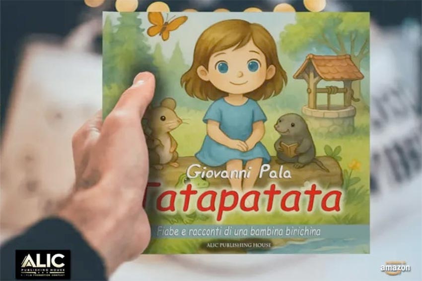 In libreria da luglio il nuovo libro di Giovanni Pala “Tatapatata: fiabe e racconti di una bambina birichina” 1 Tatapatata Giovanni Pala