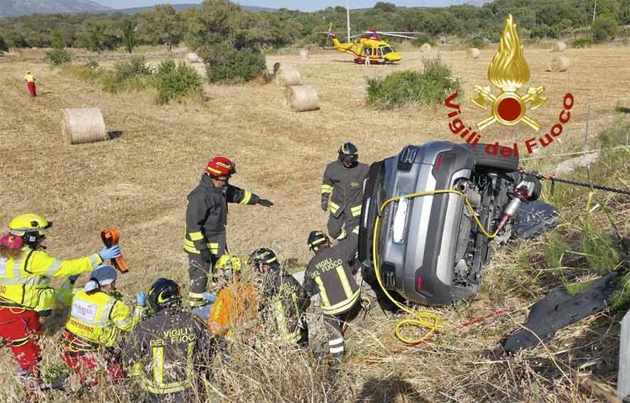 Scontro frontale tra due auto a Dorgali, muore tedesco di 65 anni 2 incidente Dorgali 2