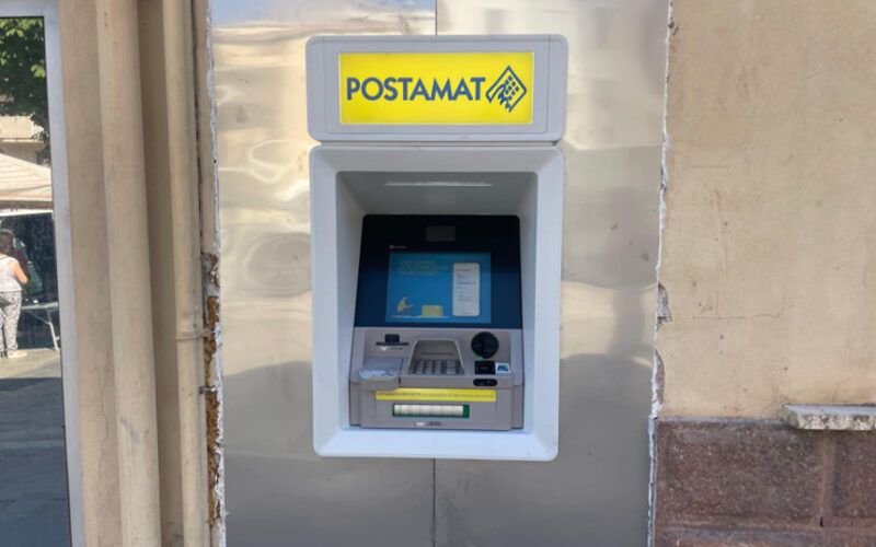 Atm postamat Ozieri