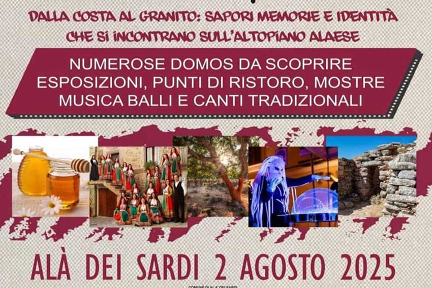 “Austu in Alà”, torna il 2 agosto la festa dell’estate firmata Crazy Events 1 Austu in Ala 2025