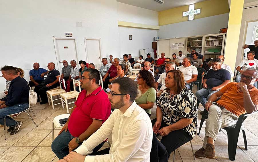 Animali senz’acqua e aziende al collasso nel Nord Sardegna 3 Coldiretti Nord Sardegna Assemblea Nurra