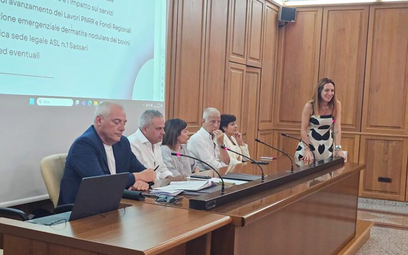 Conferenza sindaci Asl Sassari riunione