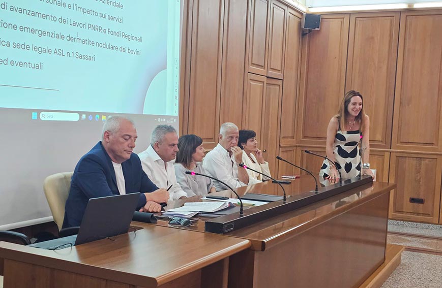 Asl Sassari, il commissario Tauro si presenta alla Conferenza dei Sindaci 1 Conferenza sindaci Asl Sassari riunione