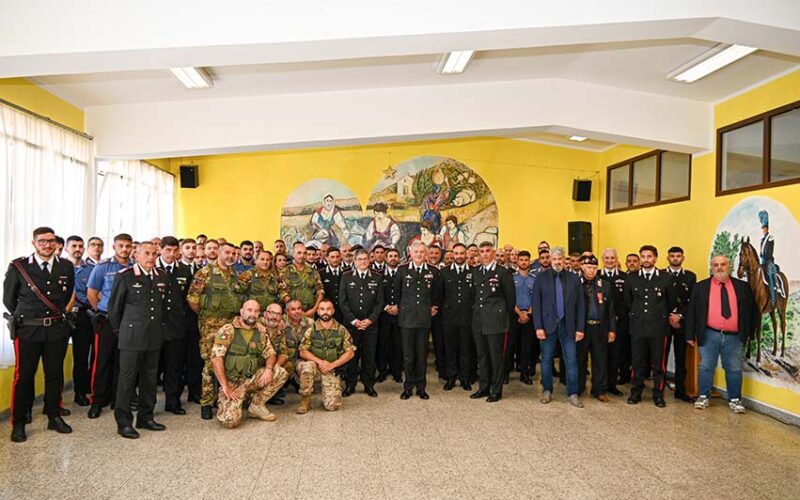 Generale Aldo Iacobelli a Nuoro